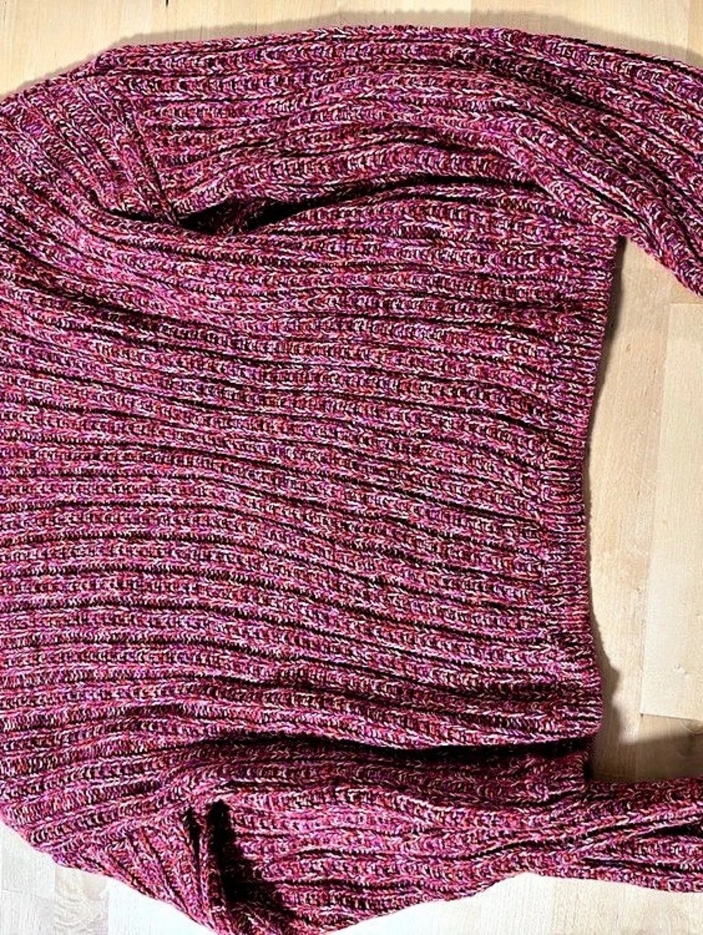 Universal Thread Knit Sweater in Pink & Purple Like New